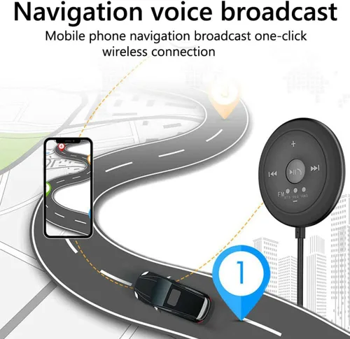 Miniatura 6 de Reproductor de MP3 para coche Receptor transmisor FM inalámbrico manos libres llamada función de memoria TF tarjeta U disco AUX Player