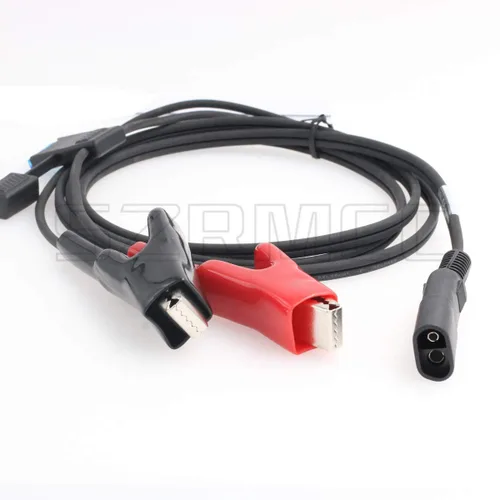 Miniatura 6 de SZRMCC A00302 Fischer - Cable de alimentación de 5 pines macho a SAE de 2 pines para Top-con GPS Hiper Series Legacy Series GA GB Plus GR-3 GR-5