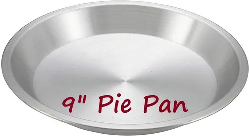 AME D'ESSENCE Plato redondo de aluminio para tartas (1 unidad-9 pulgadas) de grado comercial, tamaño 0.354 x 0.039 in de grosor