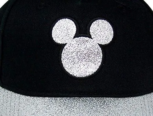 Miniatura 3 de Disney Gorra de béisbol de Mickey Mouse con purpurina plateada
