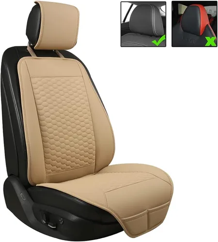 Miniatura 9 de Black Panther Funda universal para asiento de automóvil, 1 pieza protectora universal para asiento del conductor, ajuste universal para el 95%