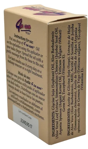 Miniatura 2 de Aceite para agrandar pestañas por Prosa