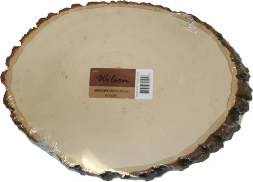 Miniatura 10 de Wilson Placa de tilo (redonda/ovalada) caja de valor de cantidad a granel (pequeña (5-7 pulgadas de diámetro) paquete de 20