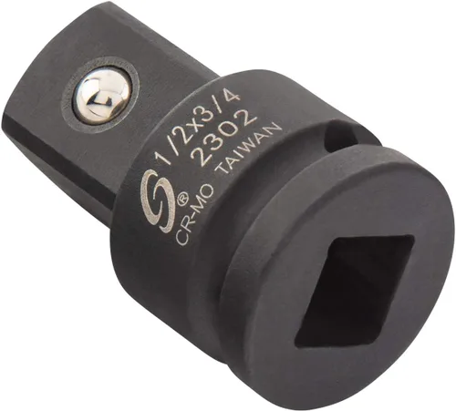 Miniatura 4 de Sunex 2300, unidad de 1/2 pulgada, junta de impacto universal, acero Cr-Mo, diseño de esquina de radio, flexible y Sunex 2302, 1/2 pulgada