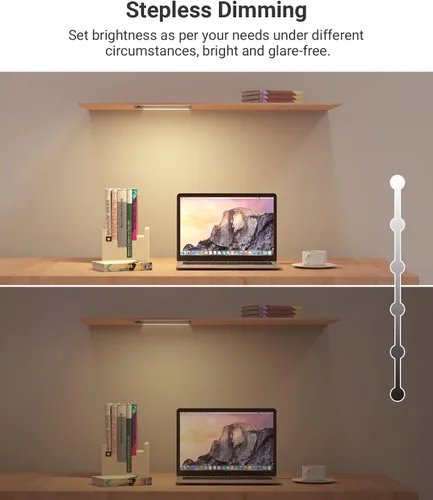 Miniatura 7 de Lyridz Luces recargables para debajo del gabinete con sensor de movimiento ajustable de 90 grados, luces LED inalámbricas de armario de 1500 mAh