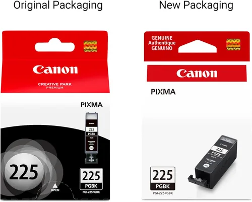 Miniatura 4 de Canon PGI-225 Depósito de tinta negra auténtica, compatible con iP4820, MG5220, MG5120, MG8120, MG6120, MX882, iX6520, iP4920, MG5320, MG6220