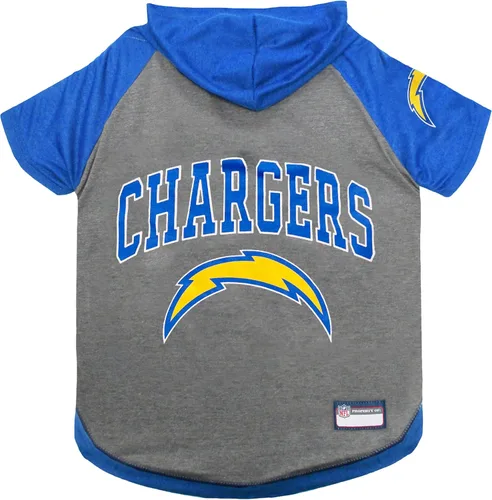 Miniatura 32 de NFL sudadera con capucha tee para perros y gatos. Fútbol perro sudadera con capucha playera disponible en todos los equipos de 32 NFL. cuttest