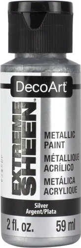 Miniatura 21 de 2 oz Slv Met Acry Pintura Plata de ley