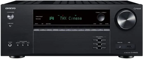 Onkyo Receptor AV inteligente TX-NR6100 de 7.2 canales 8K - Certificado THX, funciona con certificado Sonos y la mejor experiencia de juego 4K