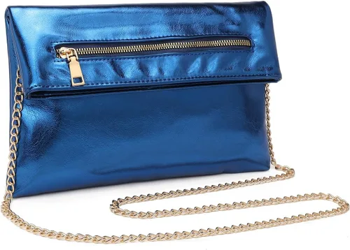 Miniatura 2 de Bolso de mano para mujer, bolso de noche con correa de cadena, sobre de moda, bolso cruzado de boda formal