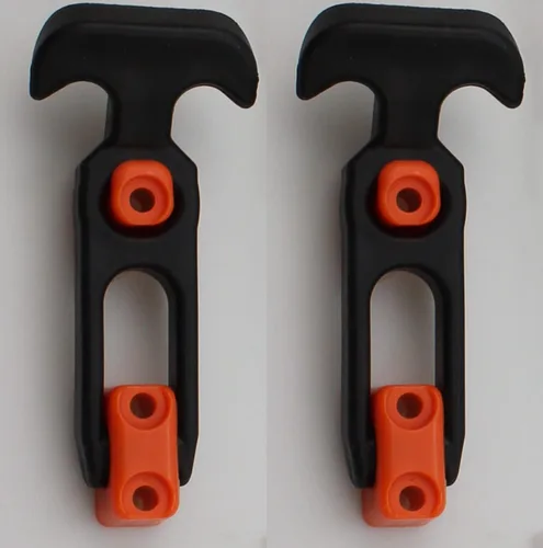 Miniatura 5 de Pestillo Flexible de Goma con Mango en T y Cierre de Enganche para Caja de Herramientas, Hielera, Carrito de Golf o Capó de Máquina de Ingeniería