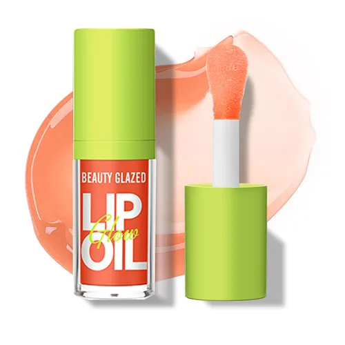 Miniatura 10 de Aceite de labios hidratante, hidratante para el cuidado de los labios, brillo labial brillante vegano para labios secos (101, tamaño estándar)