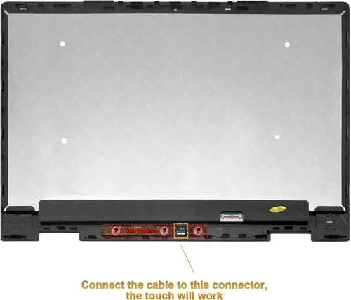 Miniatura 4 de Reemplazo de 15.6 pulgadas IPS 1080P pantalla táctil LCD digitalizador Asamblea bisel Junta para HP Envy x360 15-bp143cl 15-bp051nr 15-bp152nr