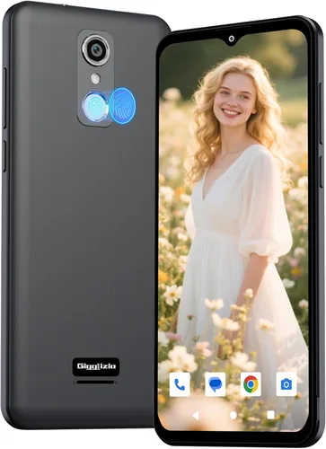 Teléfono celular 4G desbloqueado, teléfono inteligente 4G desbloqueado 2025, pantalla HD+ de 6.56 pulgadas, 3 GB de RAM 32 GB ROM, batería de 4000