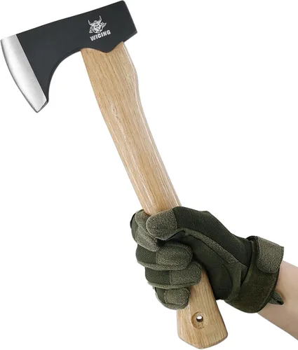 Miniatura 7 de Hachas de lanzamiento – Hacha de lanzamiento de 14 pulgadas, ideal para competiciones de lanzamiento de hacha, acero de alto carbono forjado y mango