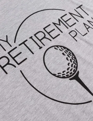 Miniatura 5 de My (Golf) Plan de jubilación Camiseta divertida con texto en inglés Golfing, camiseta de humor para hombre