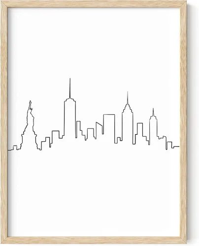 Miniatura 16 de HAUS AND HUES París - Póster de pared para dormitorio (sin marco, 16 x 20 pulgadas)