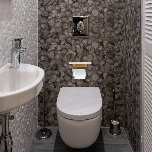 Miniatura 7 de Angoily Soporte para toallas de papel, estante de almacenamiento de baño, estante de baño pequeño, almacenamiento de toallas para baño pequeño