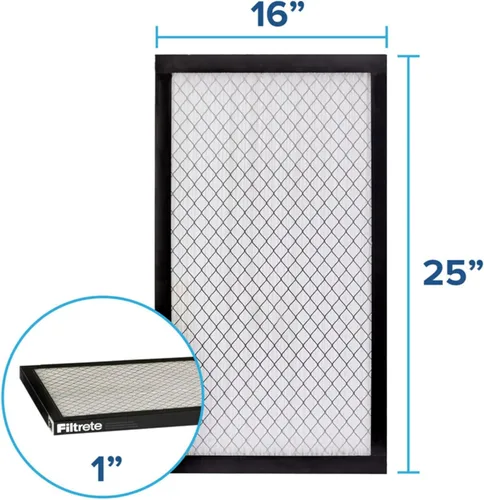 Miniatura 2 de Filtrete - Filtro de aire para aire acondicionado y calefactor, 16 x 25 x 1 pulgadas, MERV 14, MPR 2500, alérgenos de alto rendimiento premium