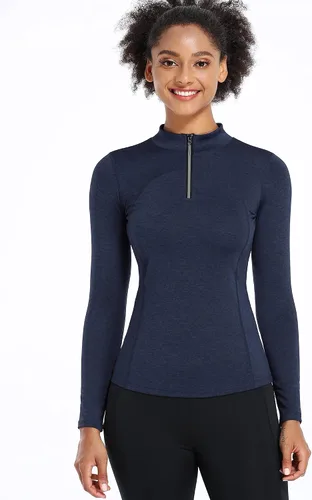 Miniatura 2 de CADMUS Women's Compression Long Sleeve Shirts for Hiking Running Dry Fit Tights