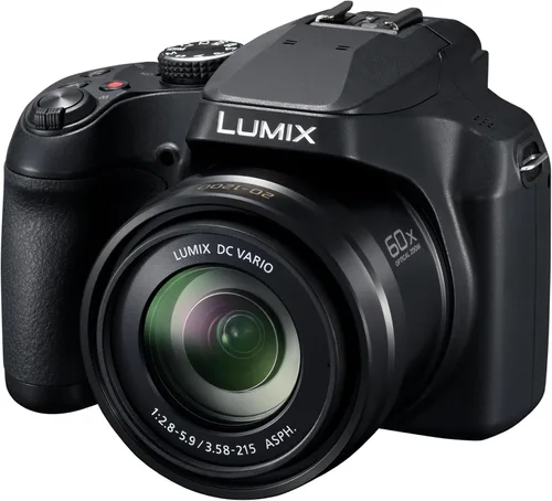 Miniatura 2 de Panasonic LUMIX FZ80D - Cámara digital para apuntar y disparar, grabación de foto/video 4K con estabilizador de imagen óptica de potencia, cámara