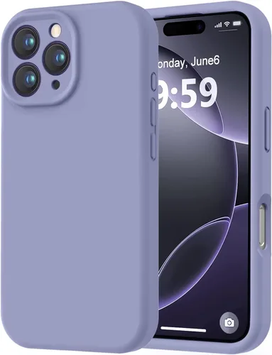 Miniatura 205 de LOVE 3000 Compatible con Funda para iPhone 15, [Cámara de Cobertura Completa de Silicona Suave] [Protección contra Caídas de 8 pies], Forro de Negro