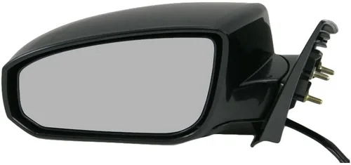 Miniatura 102 de TRQ Espejo plegable con calefacción eléctrica del lado del conductor con indicador de punto ciego pintura a juego negro liso compatible con Kia