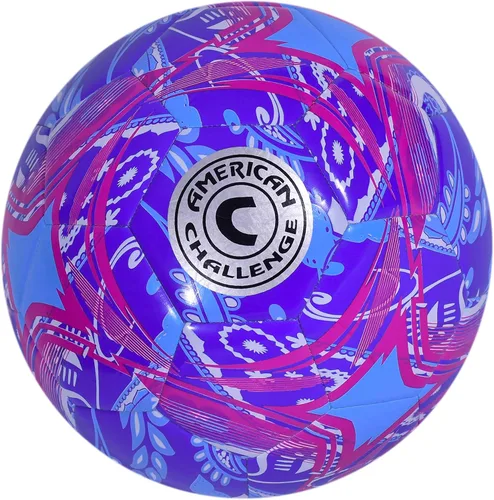 Miniatura 13 de American Challenge Balón de fútbol Paisley – Pelotas de fútbol de tamaño oficial 3, 4 y 5 para jóvenes y adultos – Pelota de entrenamiento duradera
