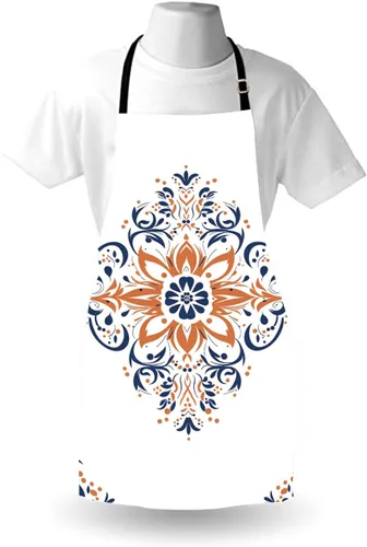 Miniatura 4 de Moslion Apron 31x27 Inch Kitchen Chef Waitress Cook Aprons Bib with Adjustable Neck for Women Men