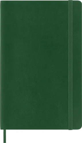 Miniatura 4 de Moleskine Cuaderno clásico, tapa suave, grande (5 x 8.25 pulgadas), punteado, verde mirto, 192 páginas