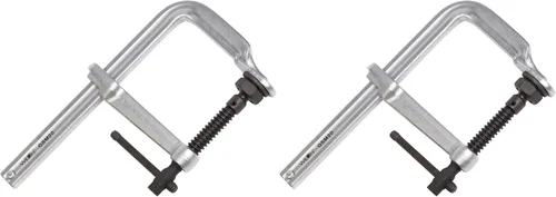 Miniatura 16 de Wilton Abrazadera F de servicio pesado, apertura de 8", garganta de 5-1/2", 2660 Lbs. fuerza de sujeción (GSM20)