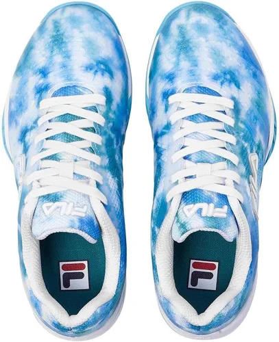 Miniatura 5 de Fila Mujeres Axilus 2 Energized Tenis Zapatillas - Azul, Blanco