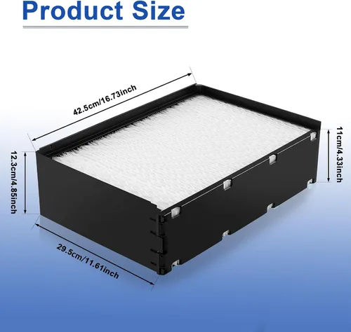 Miniatura 6 de Paquete de 2 humidificadores 1045 Super Wick Filtros compatibles con Essick Air AIRCARE H12300, H12300HB, H12400, H12400HB, H12600, H12600, H12001