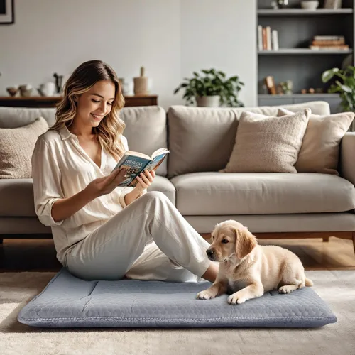 Miniatura 7 de Tapete de cama para perro, almohadilla reversible para jaula, almohadilla suave para perrera, tapete lavable para jaula de perro (fresco y cálido)
