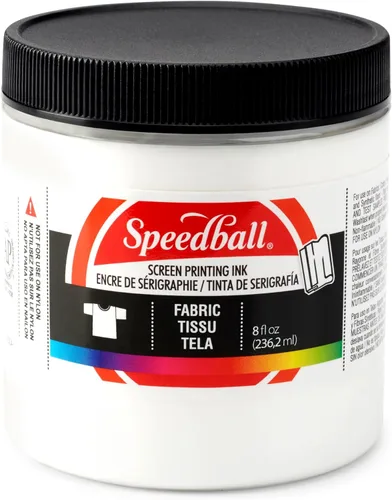 Miniatura 18 de Speedball Tinta de impresión de pantalla de tela, 8 onzas, color negro para impresión de camisetas y serigrafía