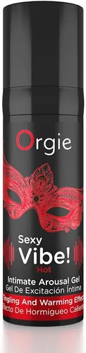 Miniatura 4 de Orgie Sexy Vibe Hot Kissable Arousal Gel - Efecto de hormigueo y calentamiento con sabor a fresa - 0.5 fl oz (0.5 fl oz)