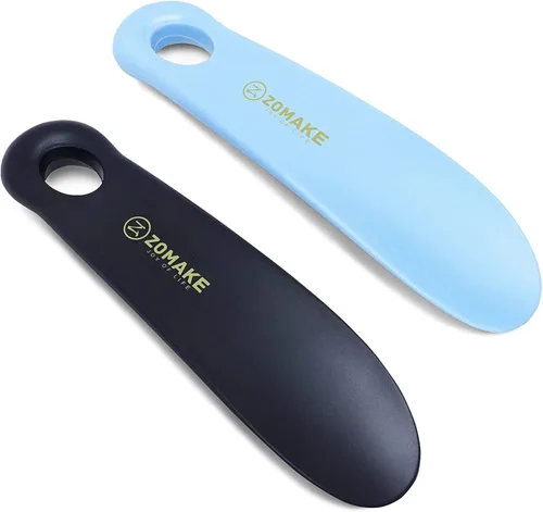 Miniatura 8 de ZOMAKE Bocina de plástico para zapatos, bocinas de viaje para hombres, mujeres, personas mayores y niños - Cuchara para zapatos - Ayudante
