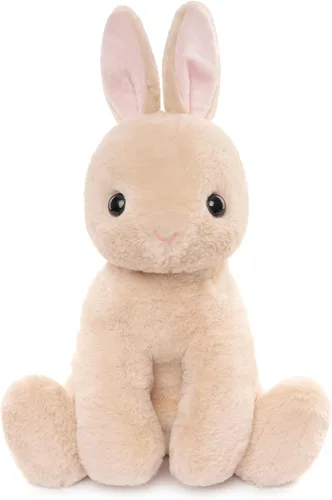 Miniatura 11 de WEIGEDU Animales de Peluche de Conejo para Niños, Niñas, Regalos de Cumpleaños, Hora de Dormir, Navidad, Pascua Marrón