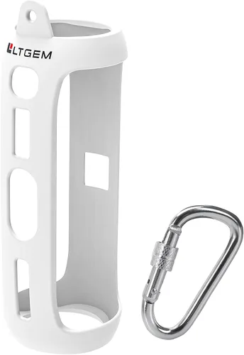 Miniatura 14 de LTGEM - Funda de silicona compatible con JBL FLIP 5 Altavoz Bluetooth portátil impermeable, carcasa rígida, bolsa de almacenamiento de transporte