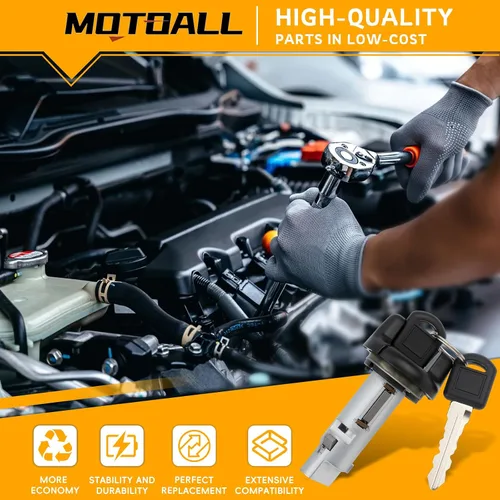 Miniatura 2 de MOTOALL Nuevo Interruptor de Llave de Encendido para Chevy GMC C K Pickup 95 96 97