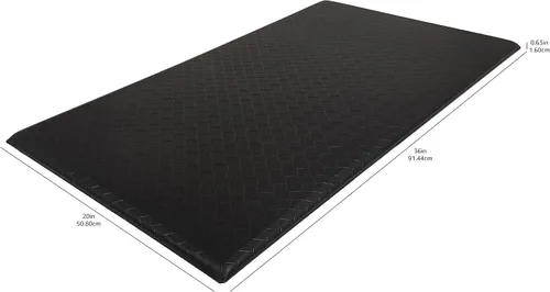 Miniatura 7 de Amazon Basics Tapete antifatiga, antideslizante, acolchado, resistente a las manchas, cómodo tapete para el hogar, la oficina y el escritorio