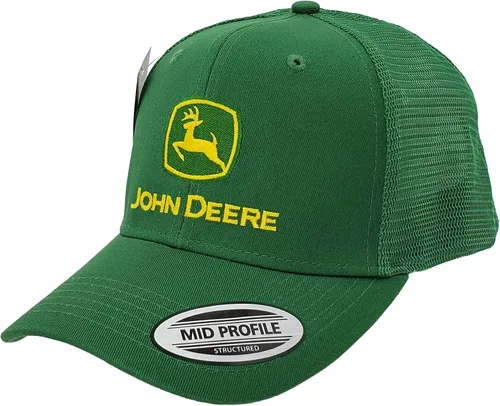 Miniatura 2 de John Deere Tamaño del logotipo XL verde chino y gorra de malla - LP69947, Verde John Deere, XL