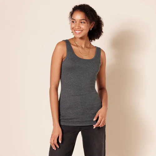Miniatura 2 de Tienda Essentials - Camiseta de tirantes ajustada para mujer paquete de 2