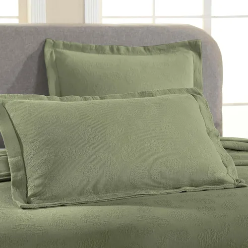 Miniatura 6 de Superior colcha de una plaza de jacquard y matelasse 100 % algodón de alta calidad, turquesa, individual Salvia