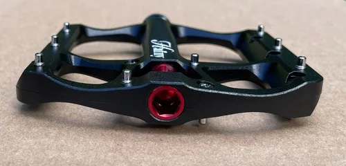 Miniatura 4 de Hafny Pedales de bicicleta de aluminio, mecanizado CNC, plataforma robusta ancha, HF-1400