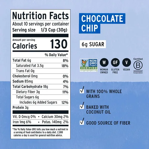 Miniatura 2 de Purely Elizabeth granola de galleta con chispas de chocolate 11 OZ