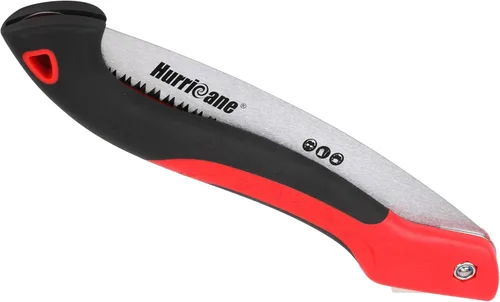 Miniatura 9 de HURRICANE Sierra plegable/implemento de poda de 10 pulgadas/engranaje de corte de madera/cortador de árbol de campamento con hoja curva SK5/dientes