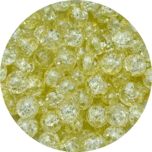 Miniatura 26 de 100 cuentas de cristal agrietado redondas de 0.315 pulgadas (0.315 in), cuentas espaciadoras para hacer joyas, collares, pulseras, aretes, Mezcla