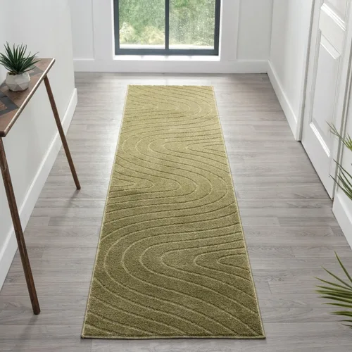Miniatura 26 de LUXE WEAVERS Alfombra de Área Moderna Geométrica de Ondas Beige 2x3