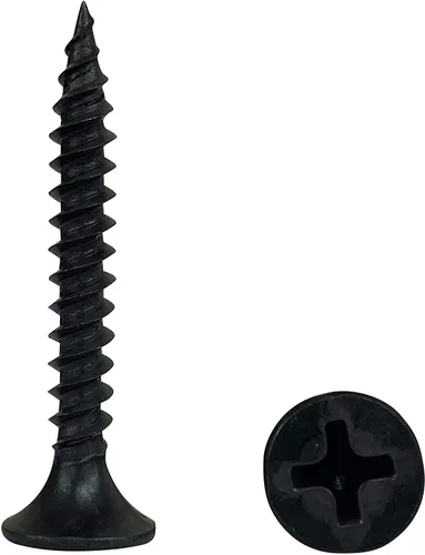 Miniatura 4 de Tornillos para paneles de yeso n.º 6 x 1, cabeza de corneta de rosca gruesa, tornillos para paneles de yeso recubiertos de fosfato, 70